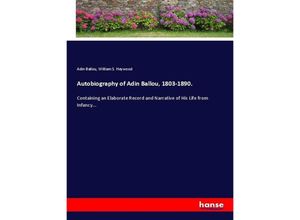 9783337121648 - Autobiography of Adin Ballou 1803-1890 - Adin Ballou William S Heywood Kartoniert (TB)