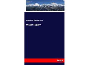 9783337139353 - Water Supply - John Hutton Balfour Browne Kartoniert (TB)