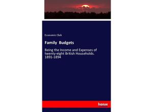 9783337151393 - Family Budgets - Economic Club Kartoniert (TB)