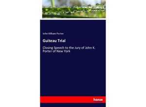 9783337156299 - Guiteau Trial - John Kilham Porter Kartoniert (TB)