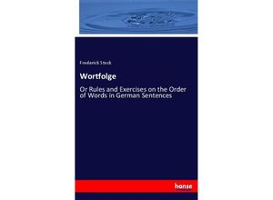 9783337157845 - Wortfolge - Frederick Stock Kartoniert (TB)