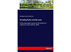 9783337158699 - Standing Rules and By-Laws - Municipal Council Johnstown Kartoniert (TB)