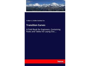 9783337158743 - Transition Curves - Walter Gordon Fox Kartoniert (TB)