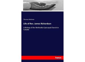 9783337161941 - Life of Rev James Richardson - Thomas Webster Kartoniert (TB)