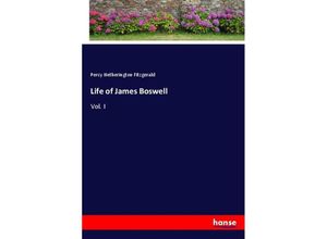 9783337167684 - Life of James Boswell - Percy Hetherington Fitzgerald Kartoniert (TB)