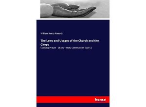 9783337232016 - The Laws and Usages of the Church and the Clergy - William Henry Pinnock Kartoniert (TB)