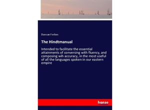 9783337244644 - The Hindtmanual - Duncan Forbes Kartoniert (TB)