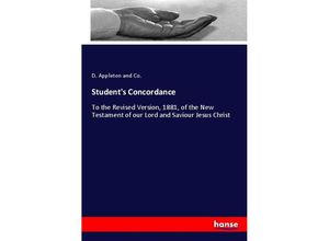 9783337260576 - Students Concordance - D Appleton Kartoniert (TB)