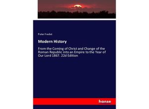 9783337273835 - Modern History - Peter Fredet Kartoniert (TB)