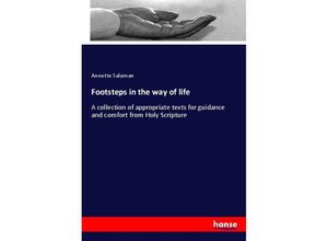 9783337282875 - Footsteps in the way of life - Annette Salaman Kartoniert (TB)