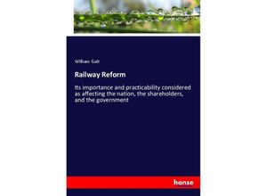 9783337295301 - Railway Reform - William Galt Kartoniert (TB)