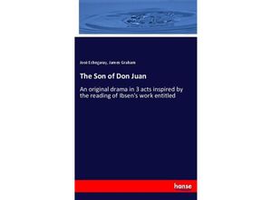 9783337304102 - The Son of Don Juan - José Echegaray James Graham Kartoniert (TB)