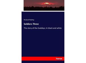 9783337309428 - Soldiers Three - Rudyard Kipling Kartoniert (TB)