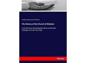 9783337310349 - The History of the Church of Malabar - Michael Geddes Alexio de Menezes Kartoniert (TB)