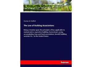 9783337311957 - The Law of Building Associations - Gustav A Endlich Kartoniert (TB)