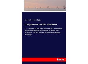 9783337314279 - Companion to Goulds Handbook - John Gould Silvester Diggles Kartoniert (TB)