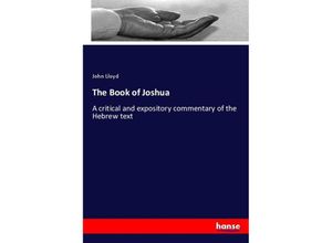 9783337316372 - The Book of Joshua - John Lloyd Kartoniert (TB)