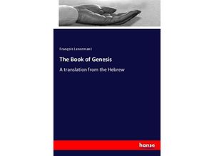 9783337316853 - The Book of Genesis - François Lenormant Kartoniert (TB)