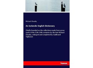 9783337317614 - An Icelandic English Dictionary - Richard Cleasby Kartoniert (TB)