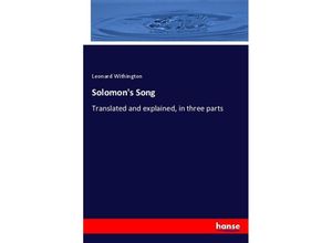 9783337318703 - Solomons Song - Leonard Withington Kartoniert (TB)