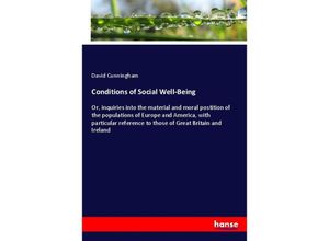 9783337322960 - Conditions of Social Well-Being - David Cunningham Kartoniert (TB)