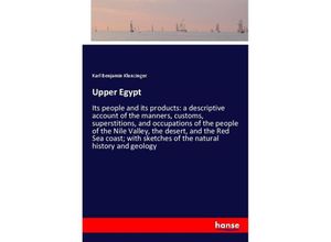 9783337323943 - Upper Egypt - Karl Benjamin Klunzinger Kartoniert (TB)