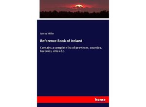 9783337325497 - Reference Book of Ireland - James Miller Kartoniert (TB)