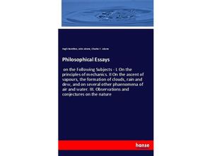 9783337348069 - Philosophical Essays - Hugh Hamilton John Adams Charles F Adams Kartoniert (TB)