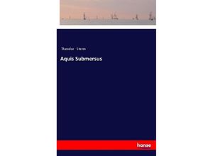 9783337355197 - Aquis Submersus - Theodor Storm Kartoniert (TB)