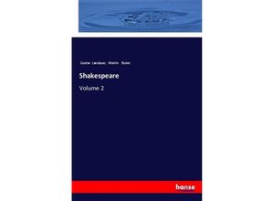 9783337357139 - Shakespeare - Gustav Landauer Martin Buber Kartoniert (TB)