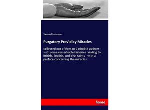 9783337361228 - Purgatory Provd by Miracles - Samuel Johnson Kartoniert (TB)