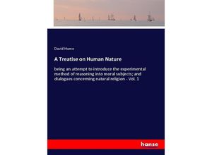 9783337368074 - A Treatise on Human Nature - David Hume Kartoniert (TB)