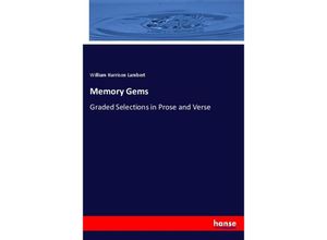 9783337372200 - Memory Gems - William Harrison Lambert Kartoniert (TB)