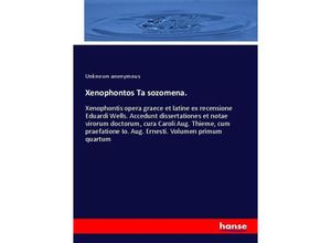 9783337373610 - Xenophontos Ta sozomena Kartoniert (TB)