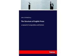 9783337373962 - The Structure of English Prose - John GR McElroy Kartoniert (TB)