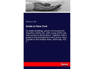 9783337377397 - Guide to New York - Thomas E Zell Kartoniert (TB)