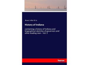 9783337378905 - History of Indiana Kartoniert (TB)