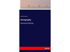 9783337396558 - Stenography - John D Lowes Kartoniert (TB)