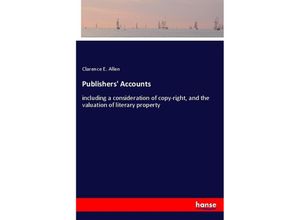 9783337406318 - Publishers Accounts - Clarence E Allen Kartoniert (TB)