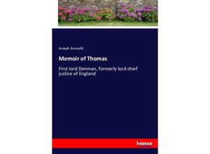 9783337423087 - Memoir of Thomas - Joseph Arnould Kartoniert (TB)