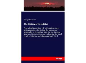 9783337425814 - The History of Herodotus - George Rawlinson Kartoniert (TB)