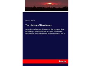 9783337427146 - The History of New Jersey - John O Raum Kartoniert (TB)