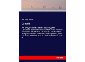 9783337427474 - Canada - John Castell Hopkins Kartoniert (TB)