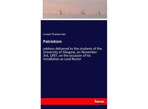 9783337442446 - Patriotism - Joseph Chamberlain Kartoniert (TB)