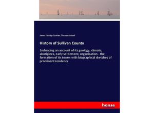 9783337447410 - History of Sullivan County - James Eldridge Quinlan Thomas Antisell Kartoniert (TB)