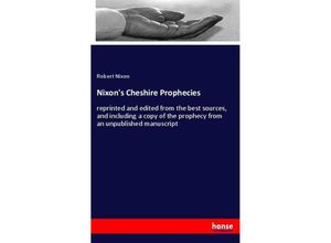 9783337452056 - Nixons Cheshire Prophecies - Robert Nixon Kartoniert (TB)