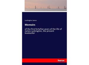 9783337469238 - Memoirs - Lackington James Kartoniert (TB)