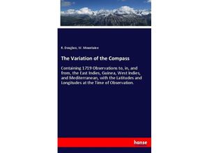 9783337474331 - The Variation of the Compass - R Douglass W Mountaine Kartoniert (TB)