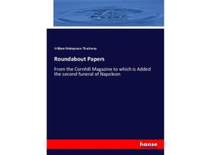 9783337479374 - Roundabout Papers - William Makepeace Thackeray Kartoniert (TB)