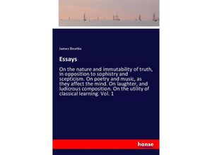 9783337479640 - Essays - James Beattie Kartoniert (TB)